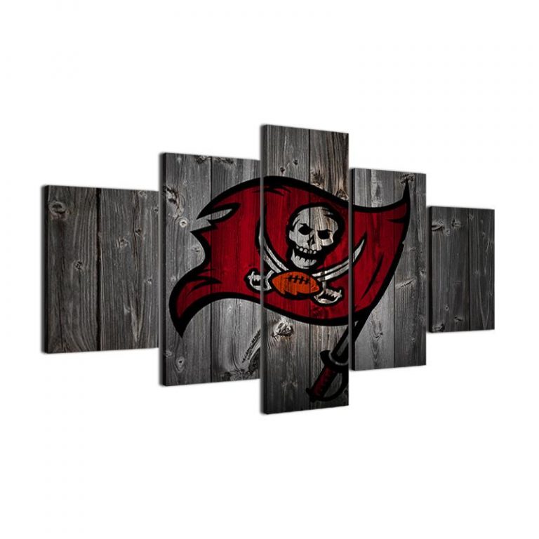 Tampa Bay Buccaneers Football – Sport 5 Panel Canvas Art Wall Decor ...