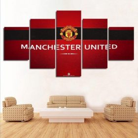 Milan Italy Football Manchester United – Sport 5 Panel Canvas Art Wall ...