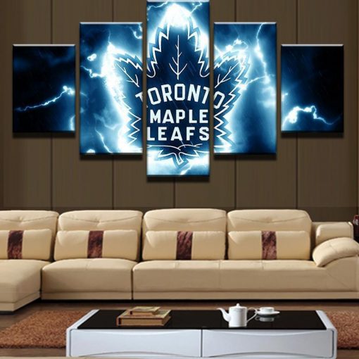 23139-NF Toronto Maple Leafs 1 Sport - 5 Panel Canvas Art Wall Decor