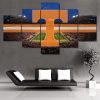 22469-NF Tennessee Volunteers Stadium Sport - 5 Panel Canvas Art Wall Decor