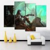 23125-NF Destiny 2 Shooter Gaming 4 Pieces - 4 Panel Canvas Art Wall Decor