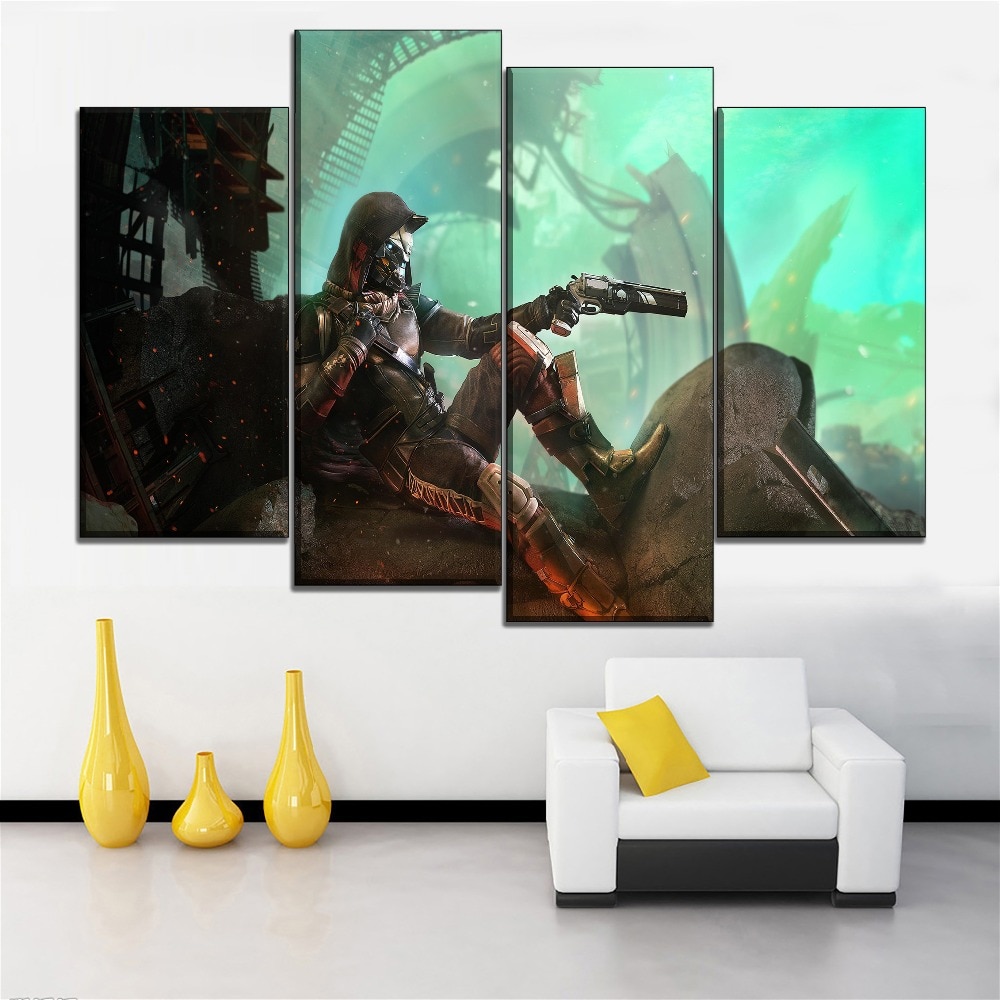 Destiny Soldier XBOX ONE PS4 PC Gaming MULTI CANVAS WALL ART Picture Print
