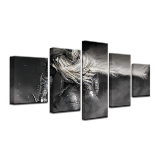 23206-NF Dark Souls Cuadros Gaming - 5 Panel Canvas Art Wall Decor