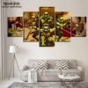 23126-NF Teenage Mutant Ninja Turtles 7 Cartoon - 5 Panel Canvas Art Wall Decor