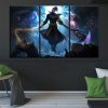 23185-NF LOL League Of Legends Kayn Poster 1 Gaming 3 Pieces - 3 Panel Canvas Art Wall Decor