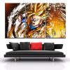 23176-NF Dragon Ball Goku 8 Anime 3 Pieces - 3 Panel Canvas Art Wall Decor