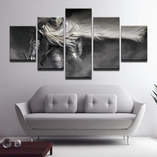 23206-NF Dark Souls Cuadros Gaming - 5 Panel Canvas Art Wall Decor