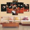 23209-NF Slipknot Heavy Metal Band 2 Celebrity - 5 Panel Canvas Art Wall Decor