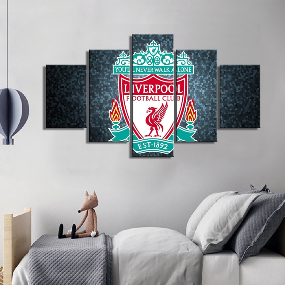 12"x22"Liverpool FC Football Player Home Decor HD Canvas Print Wall Art Painting