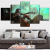 22467-NF Destiny 2 Shooter Gaming - 5 Panel Canvas Art Wall Decor