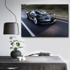 23097-NF Black Supercar Bugatti Chiron Car 1 Piece - 1 Panel Canvas Art Wall Decor