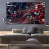 23181-NF Overwatch Genji And Hanzo Gaming 3 Pieces - 3 Panel Canvas Art Wall Decor