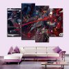 23180-NF Overwatch Genji And Hanzo Gaming 4 Pieces - 4 Panel Canvas Art Wall Decor
