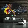 22636-NF Watercolor Jimi Hendrix Celebrity - 5 Panel Canvas Art Wall Decor