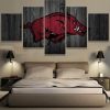 22271-NF Arkansas Razorbacks Sport - 5 Panel Canvas Art Wall Decor