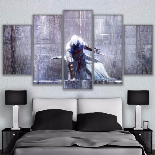 23596-NF Assassin’s Creed 1 Movie - 5 Panel Canvas Art Wall Decor