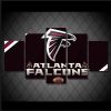 22617-NF Atlanta Falcons Logo Football - 5 Panel Canvas Art Wall Decor