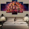 22612-NF Avengers Infinity War Poster Movie - 5 Panel Canvas Art Wall Decor