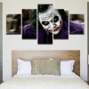 23586-NF Batman Joker Heath Ledger DC - 5 Panel Canvas Art Wall Decor
