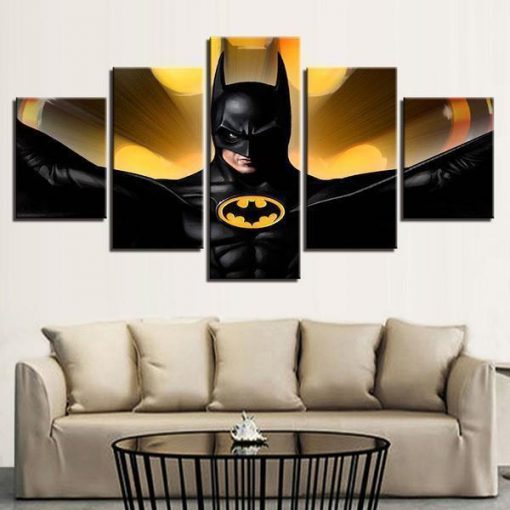 22772-NF Batman Movie DC - 5 Panel Canvas Art Wall Decor