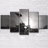 23039-NF Battle Of Iwo Jima World War Ii Us Flag Army - 5 Panel Canvas Art Wall Decor