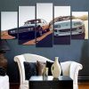 22453-NF Car Racing Fast And Furious Movie - 5 Panel Canvas Art Wall Decor
