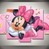 22362-NF Disney Character: Minnie Mouse Disney - 5 Panel Canvas Art Wall Decor