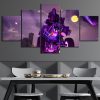 22596-NF Fortnite Black Knight Poster Gaming - 5 Panel Canvas Art Wall Decor