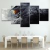 22589-NF Halo: The Master Chief John-117 Poster 1 Gaming - 5 Panel Canvas Art Wall Decor