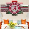 22647-NF Alabama Crimson Tide Stadium Sport - 5 Panel Canvas Art Wall Decor