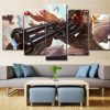 23400-NF LOL League Of Legends Jhin 5 Game - 5 Panel Canvas Art Wall Decor