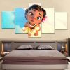 22495-NF Kids Room Moana Disney - 5 Panel Canvas Art Wall Decor