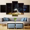 23399-NF LOL League Of Legends Kindred Game - 5 Panel Canvas Art Wall Decor