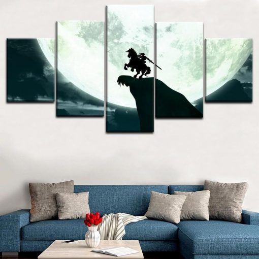 22585-NF Legend Of Zelda Twilight Princess Gaming - 5 Panel Canvas Art Wall Decor