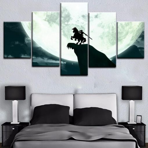 22585-NF Legend Of Zelda Twilight Princess Gaming - 5 Panel Canvas Art Wall Decor