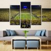 22317-NF Michigan Wolverines The Big House Stadium Sport - 5 Panel Canvas Art Wall Decor