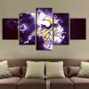 22663-NF Minnesota Vikings Football - 5 Panel Canvas Art Wall Decor