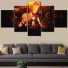 22951-NF Naruto Uzumaki Poster Anime - 5 Panel Canvas Art Wall Decor