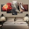 22391-NF One Punch Man Anime - 5 Panel Canvas Art Wall Decor