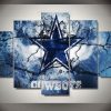 22822-NF Dallas Cowboys 4 Sport - 5 Panel Canvas Art Wall Decor