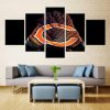 23137-NF Chicago Bears Gloves Sport - 5 Panel Canvas Art Wall Decor