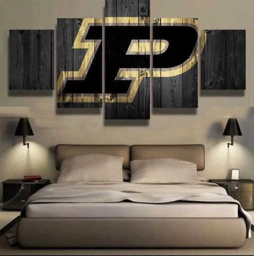 22476-NF Purdue Boilermakers Sport - 5 Panel Canvas Art Wall Decor