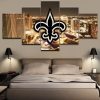 22222-NF New Orleans Saints City NFL - 5 Panel Canvas Art Wall Decor