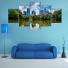 23314-NF Skyline Of Downtown Atlanta Nature - 5 Panel Canvas Art Wall Decor