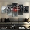 22569-NF Squad Tom Clancy’s Rainbow Six Siege Gaming - 5 Panel Canvas Art Wall Decor