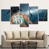 23270-NF The Fight Of Goku Dragon Ball Z Anime - 5 Panel Canvas Art Wall Decor