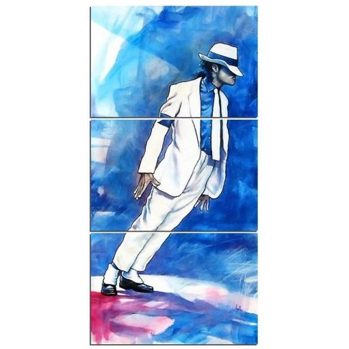 22891-NF The King Of Pop Michael Jackson Celebrity - 5 Panel Canvas Art Wall Decor