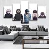 23253-NF Tokyo Ghoul Ken Kaneki Evolution Anime - 5 Panel Canvas Art Wall Decor