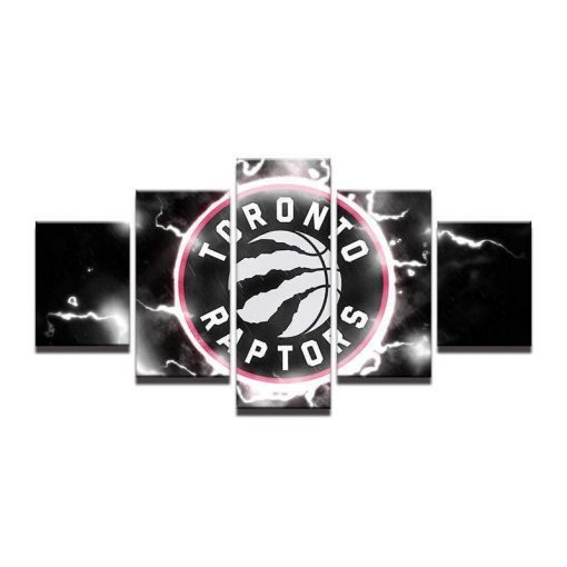 22388-NF Toronto Raptors NBA Basketball - 5 Panel Canvas Art Wall Decor