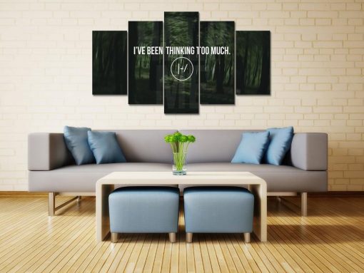 22673-NF Twenty One Pilots 13 Celebrity - 5 Panel Canvas Art Wall Decor